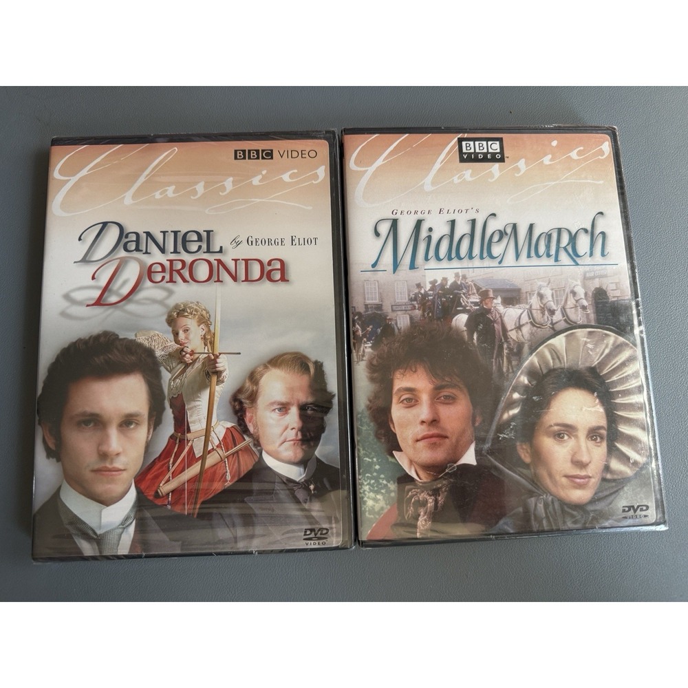 George Eliot BBC Classics 2 Disc Lot New Sealed: Daniel DeRonda & Middle March